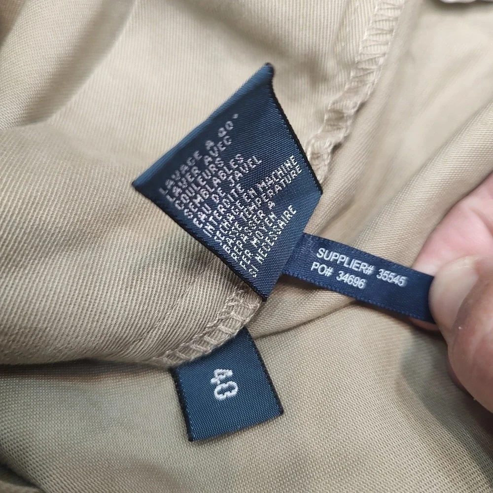 Polo Ralph Lauren The‎ Polo Chino Cotton Tan Shorts Size 40 Preppy Minimalist